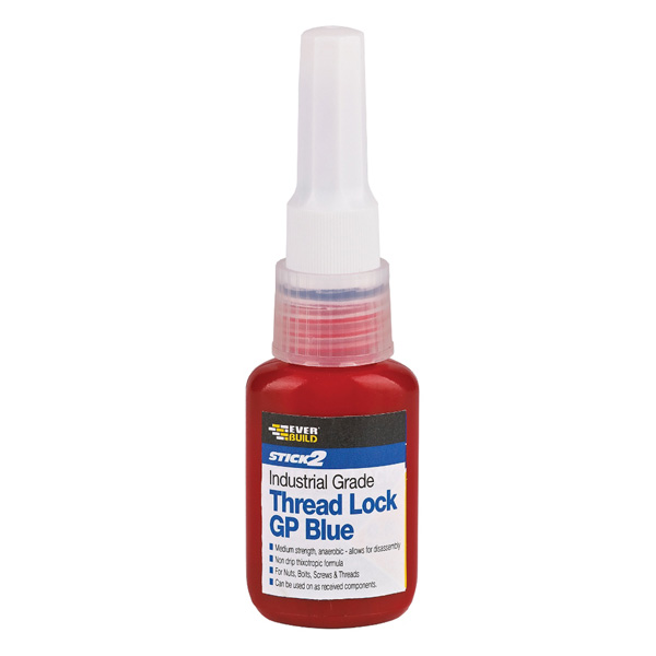 Everbuild Stick2 Threadlock GP Blue, 10gm Bottle