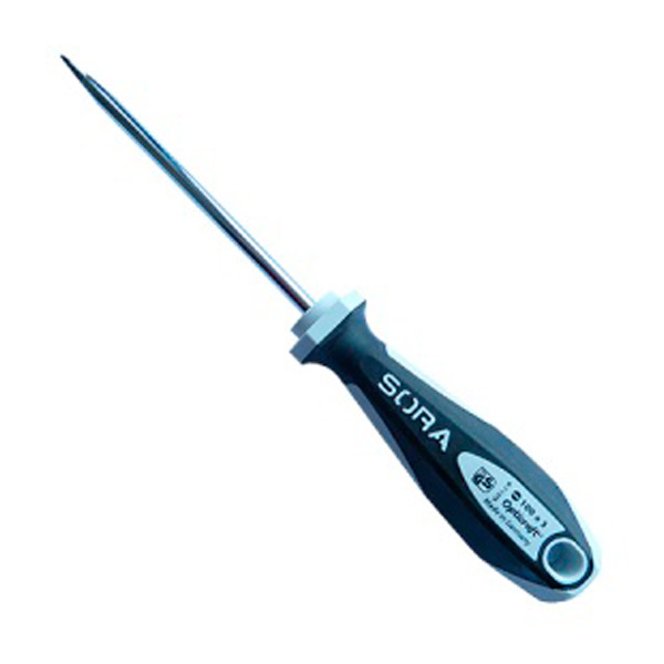 Toolpak Screwdriver, Slotted Flared Tip 5mm Wide Blade x 100mm