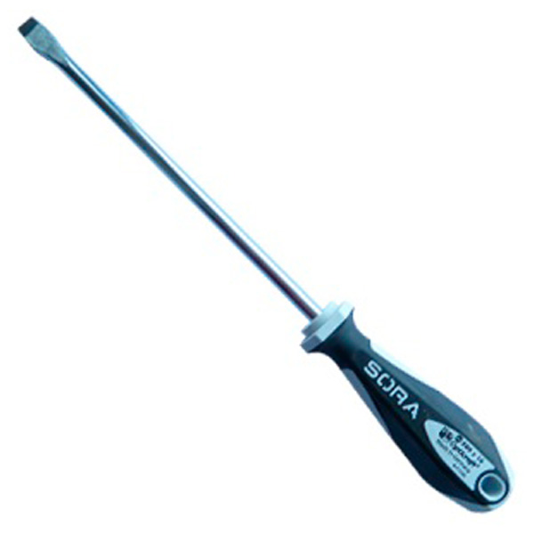 Toolpak Screwdriver, Slotted Flared Tip 10mm Wide Blade x 200mm