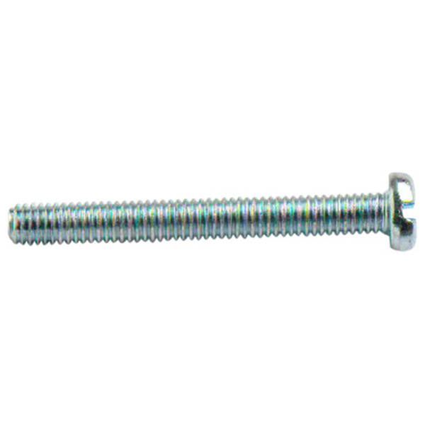 Slotted Pan Head Machine Screws, AISI 304 Stainless Steel M6 x 25mm (10 Pack)