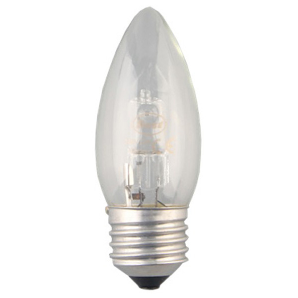 Energy Saving Light Bulbs, Dimmable C35 Candle, 42W ES/E27 (5 Pack)