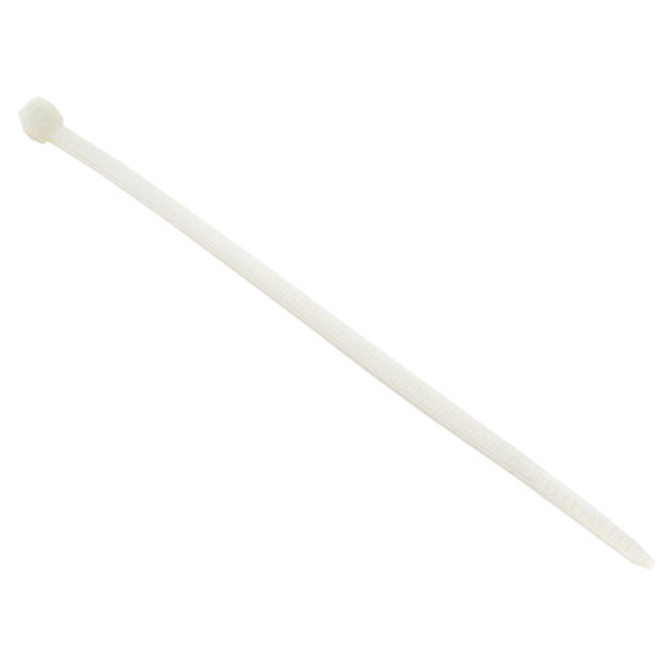 Cable Ties, White 140mm x 3.6mm (100 Pack)