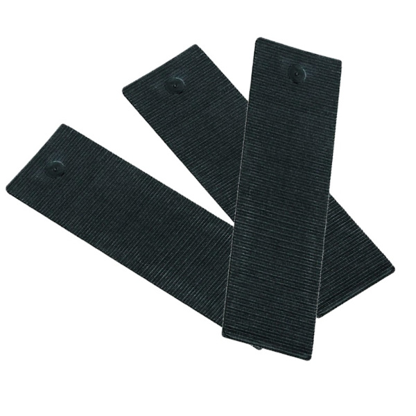 Flat Shims for Spacing, Packing and Levelling, 100 pieces, Black 24 x 100 x 2mm Thick