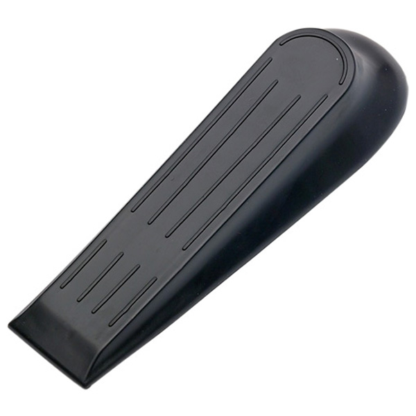 Door Wedges, Black Plastic, 125 x 43mm (5 Pack)