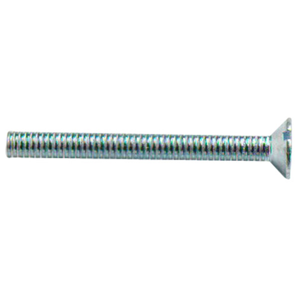 Slotted CSK Machine Screws, AISI 316 Marine Grade Stainless Steel M4 x 12mm (10 Pack)