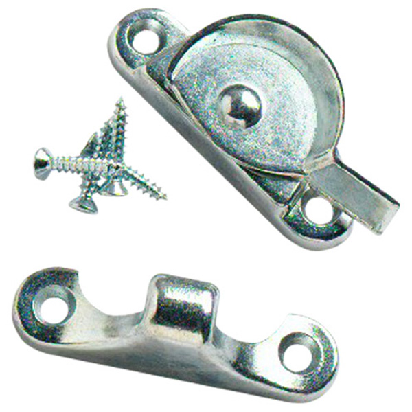 Fitch Sash Lock/ Fastener, Bright Zinc Plated