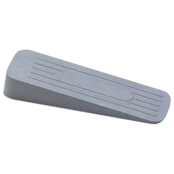 Door Wedges, Grey Rubber, 120 x 37mm (5 Pack)