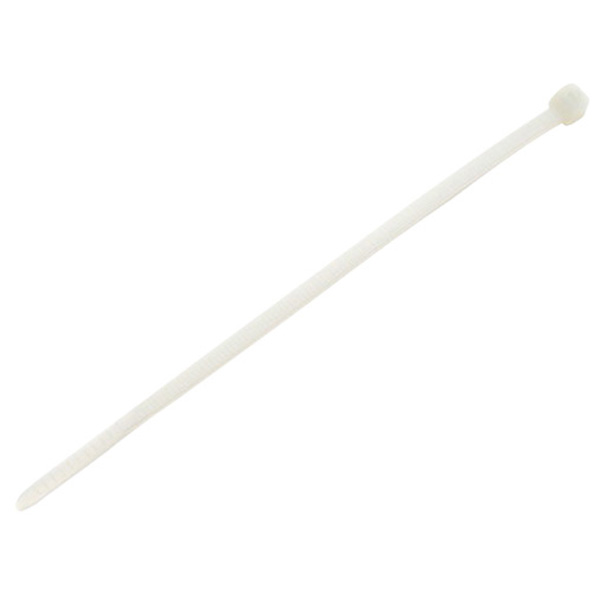 Cable Ties, White 300mm x 3.6mm (100 Pack)