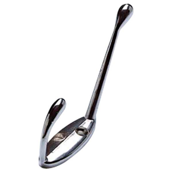 Hat & Coat Hooks, Chromed (2 Pack)